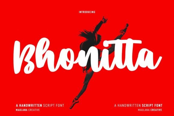 Bhonitta: A Joyful Script Font for Modern Web Design
