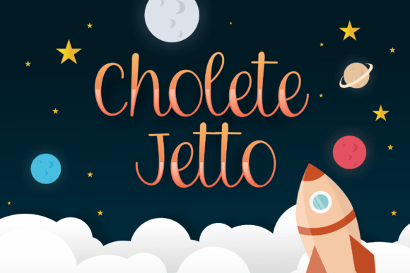 Cholete Jetto: The Bold Handwritten Font for Crafters