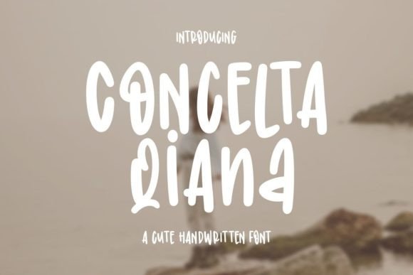 Concelta Qiana: A Playful Handwritten Font for Web Design