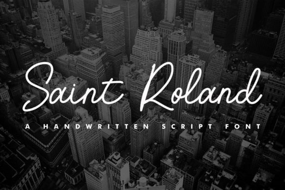 Designing a Modern Brand Identity with Saint Roland Font