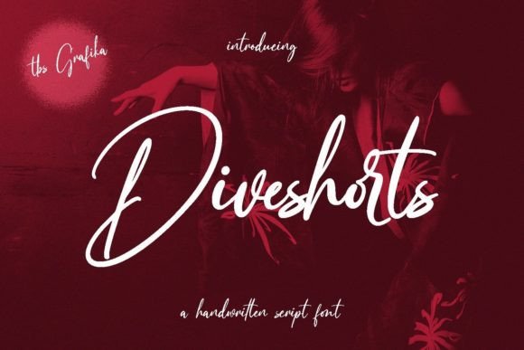 Diveshorts: The Signature Font for Handmade Brands