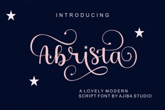Elevating Web Design with the Abrista Handwritten Font