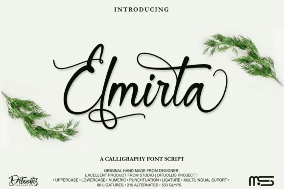 Elmira Font Review: A Modern Script for Web Design