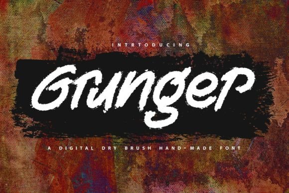Grunger Font: Bold Typography for Modern Web Design