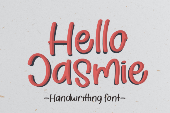 Hello Jasmie: The Perfect Handwritten Font for Crafters