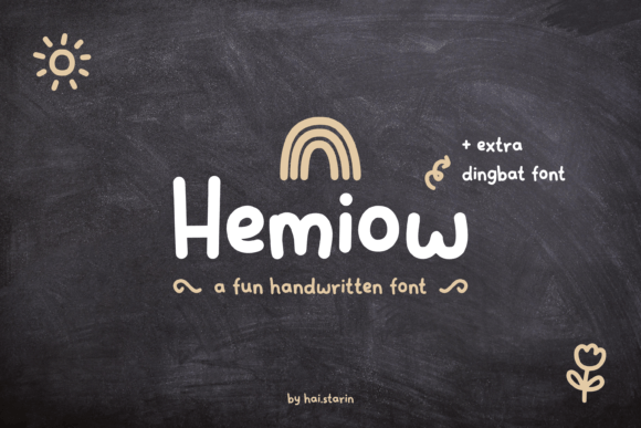 Hemiow Font Review: A Playful Typeface for Social Campaigns