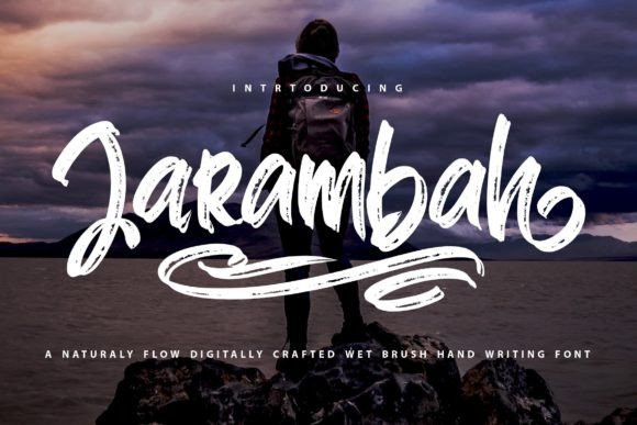 Jarambah: A Bold Script for Authentic Brand Identity