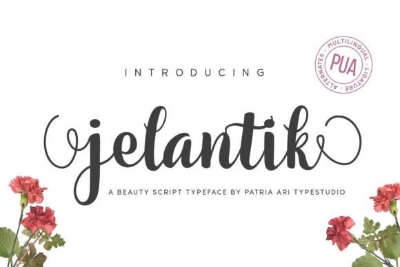 Jelantik Font Review: Elevating Campaign Visuals with Handwritten Style
