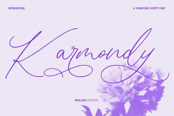 Karmondy: A Signature Typeface for Modern Editorial Design