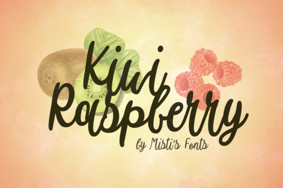 Kiwi Raspberry: A Juicy Script for Bold Branding