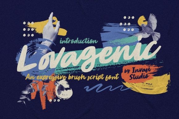 Lovagenic: A Handwritten Font for Editorial Warmth