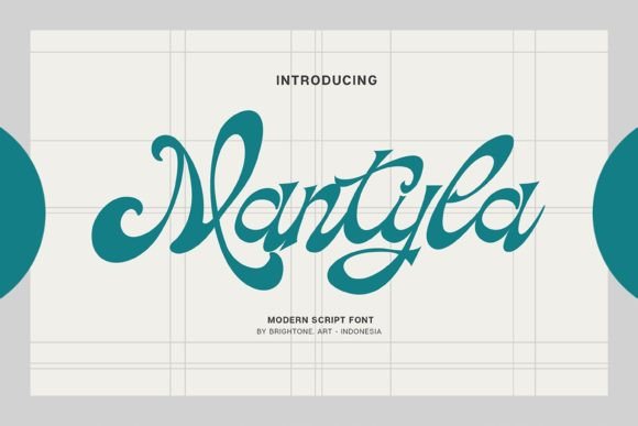 Mantyla Font Review: A Playful Typeface for Small Business Branding