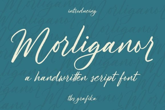 Morliganor Review: A Bold Script for Modern Branding