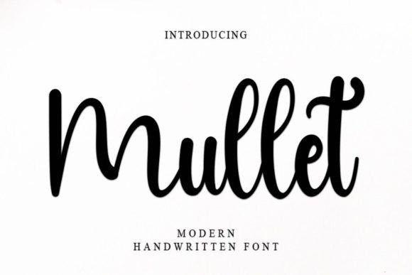 Mullet: The Handwritten Font That Elevates Small Business Branding