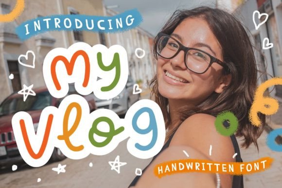My Vlog: The Perfect Handwritten Font for Crafters