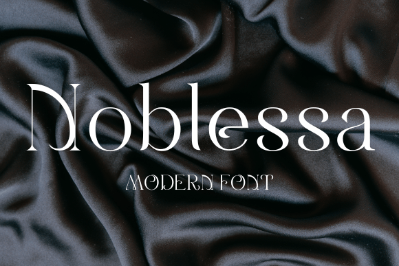 Noblessa: The Elegant Script Font for Handmade Brands