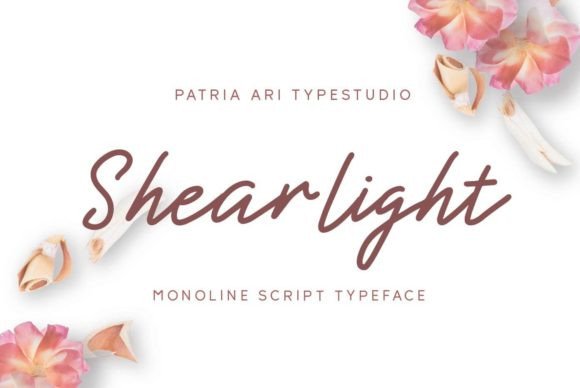 Shearlight: A Handwritten Font for Modern Web Design