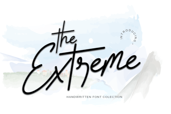 The Extreme: A Handwritten Font for Bold Branding