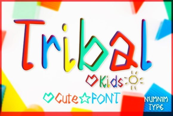 Tribal Kids Font Review: A Playful Typeface for Web & Brand