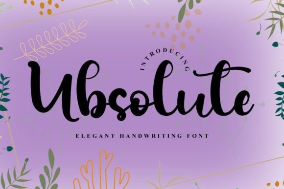 Ubsolute Font Review: A Timeless Script for Brand Identity