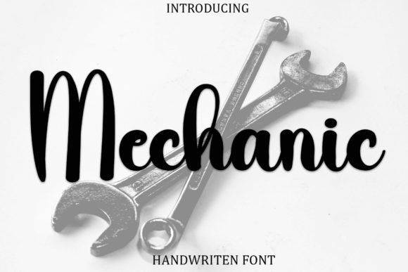 Upgrade Your Brand with Mechanic: A Handwritten Font for Business